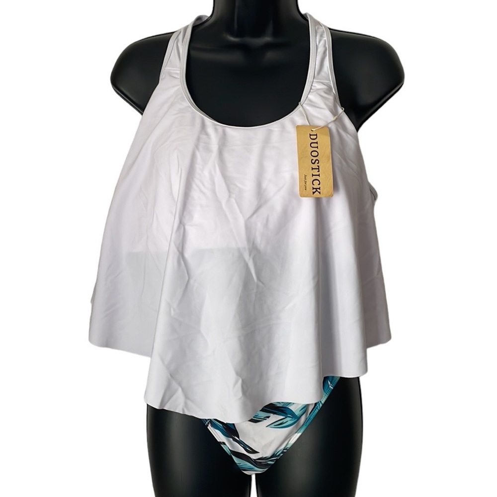 NWT Duostick Bikini Top Size XXL